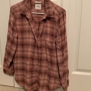 Mauve flannel